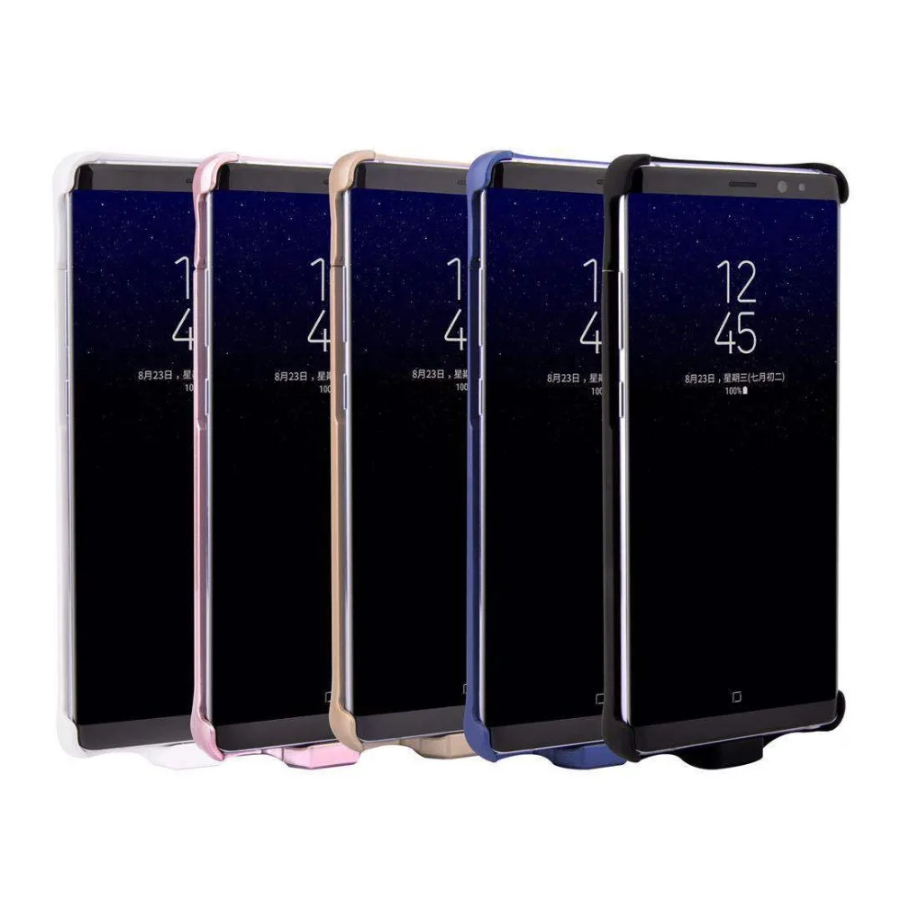 Для samsung Galaxy Note 8 Батарея чехол 5200 мА/ч Зарядное устройство внешний Смарт