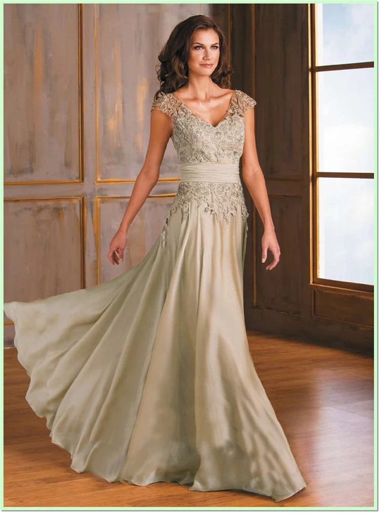 Vestido de noiva festa casamento кружевные вечерние платья с v-образным вырезом и аппликацией 2018