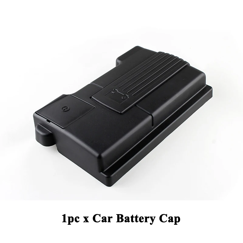 Battery Cap 1 шт. ABS крышка автомобильного аккумулятора положительный отрицательный электрод анод катодный колпачок крышка протектор автомобильные аксессуары для Skoda Kodiaq - Цвет: Battery Cap