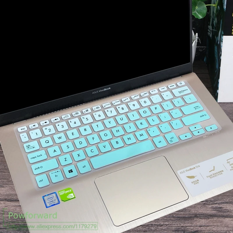 Силиконовая защита для клавиатуры ноутбука чехол ASUS VivoBook 14 2019 X420UA X420 X420CA X420C