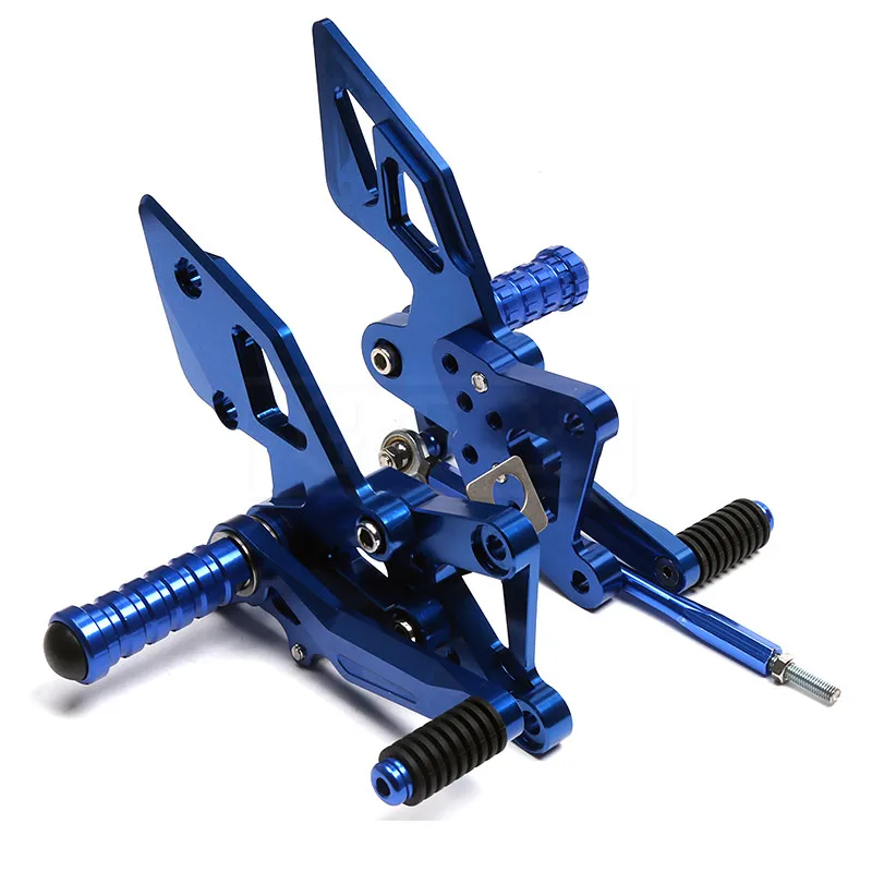 Мотоцикл с ЧПУ Регулируемые Rearset подножки задний комплект Подножки педаль для Yamaha YZF R25 R3 YZF-R25 Мото Аксессуары