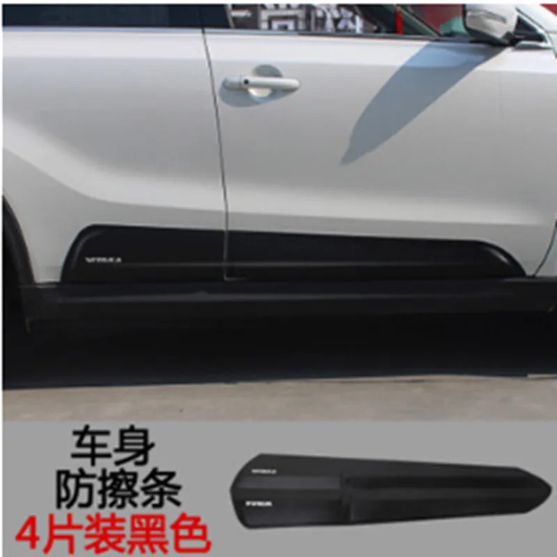 European version of ABS car door trim body trim lamp eyebrow trim auto parts for- Suzuki Vitara Car styling - Цвет: B
