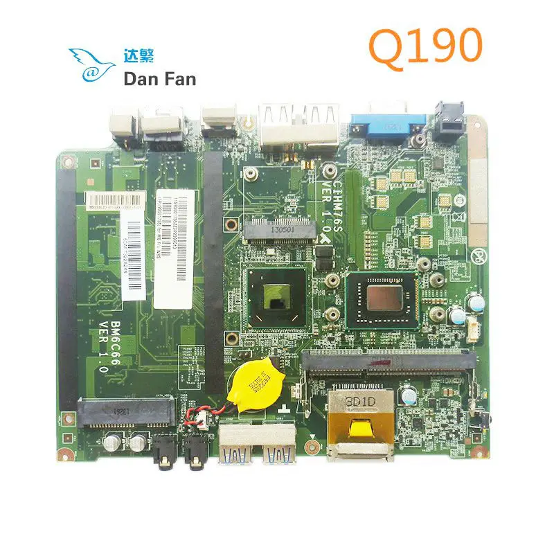 Для Lenovo Q190 материнская плата для настольного компьютера CIHM76S1 CIHM76S BM6C66 VER: 1 0 100%