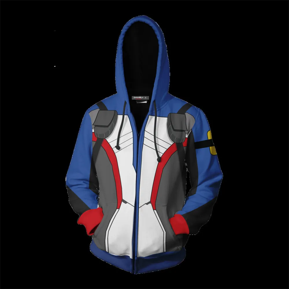 Игра Аниме OW SOLDIER: 76 костюмов Джек Моррисон 3D Печатный мужской свитер кардиган DVA