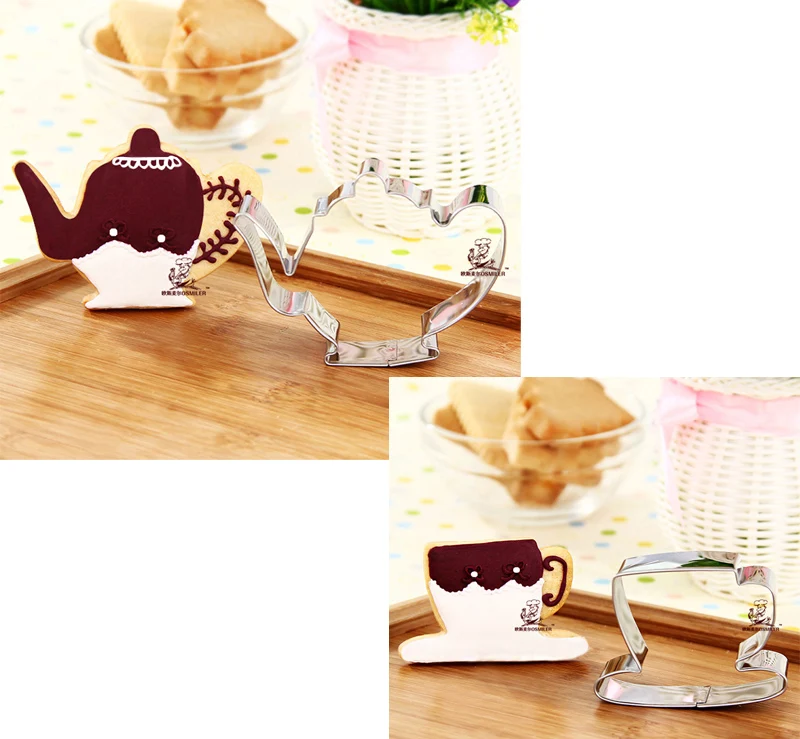 2 шт. чайный стакан бисквит Фондант форма Фея садовый гриб резак для печенья