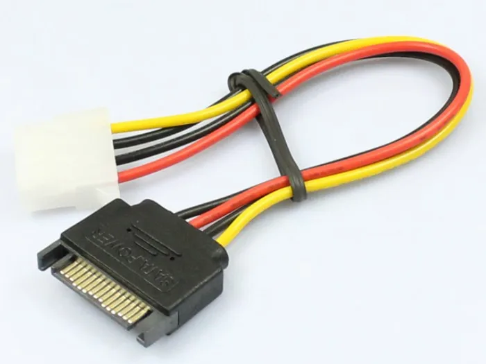 Кабель для жесткого диска Molex Female IDE 15 Pin SATA Male 4 8 Feb| |