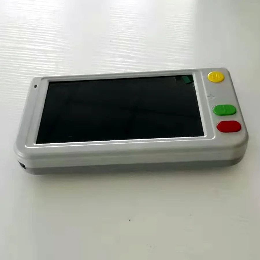 Низкий обзор " lcd Портативный видеолупа увеличитель чтения, HD цифровой видеолупа электронный микроскоп