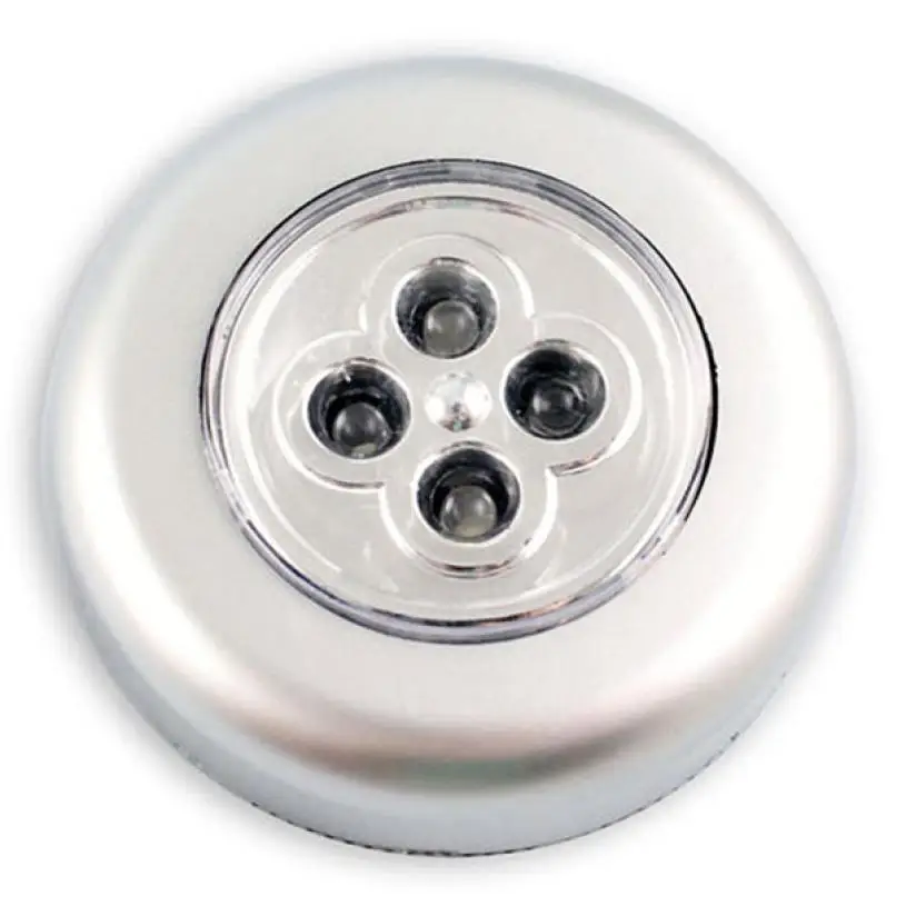 Лидер продаж сенсорный Ночной светильник с 4 светодиодами для дома кухни шкафа