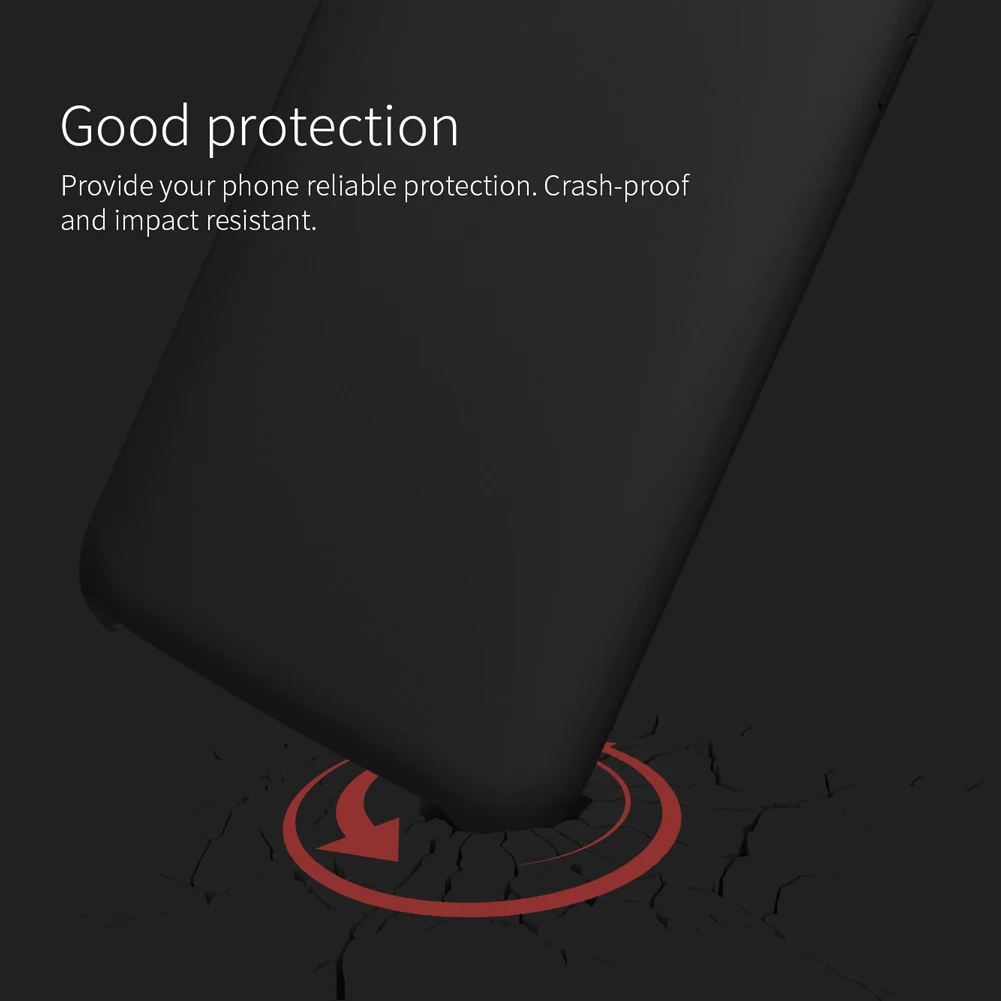 Чехол для Xiaomi Mi9 чехол Mi 9 Nillkin Flex чистый тонкий защитный из жидкого силикона |