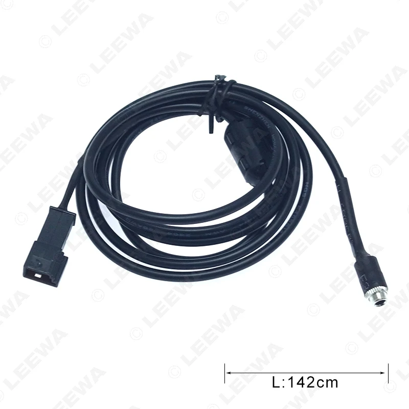 LEEWA 5 шт. 3 мм разъем для 3-Pin AUX жгут проводов BMW E39/E46/E53 с навигацией Системы (SA 602/609) |