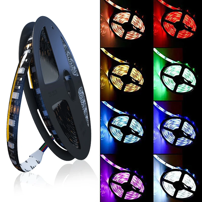LHKZZI DC5V USB Светодиодные ленты свет RGB контроллер Bluetooth 5050 Wi-Fi лампы ТВ Подсветка |