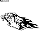 Tri Mishki 10x21,6 см angry в виде головы тигра, турецкий стикер автомобиля Авто наклейки автомобильные наклейки HZX606