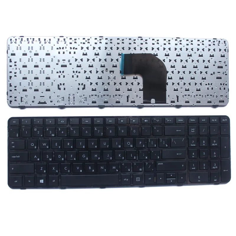 

New Keyboard Black Russian For HP Pavilion g6-2377sr With frame RU keyboard