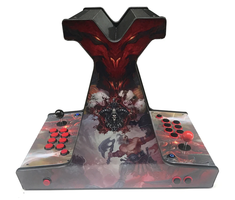 17 дюймов ЖК мини настольная машина с классическими играми pandora box 9 игра PCB/длинный джойстик/мини verticle Тип аркадная машина