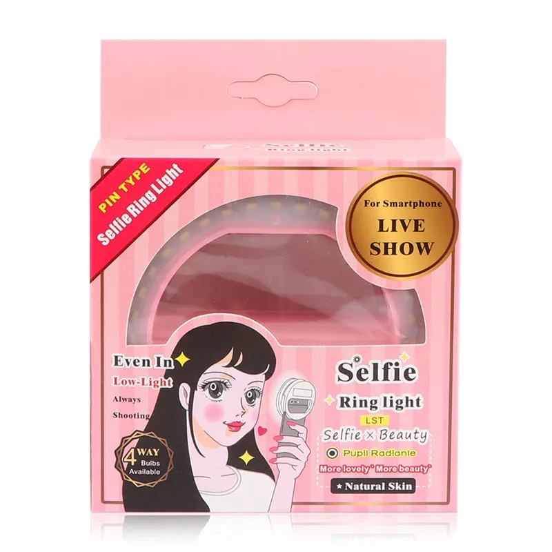 Selfie Light LED Photography Flash Up Luminous Lamp Night Phone Ring For iPhone SE 5 6 6S Plus LG Samsung HTC | Электроника