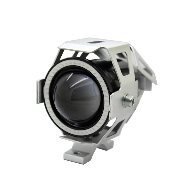 SUNKIA 2 шт./лот U7 светодиодный светильник Devil Eye 12 В CREE чип для мотоциклов, головной светильник для вождения, противотуманный светильник, дневной Точечный светильник серебристого цвета