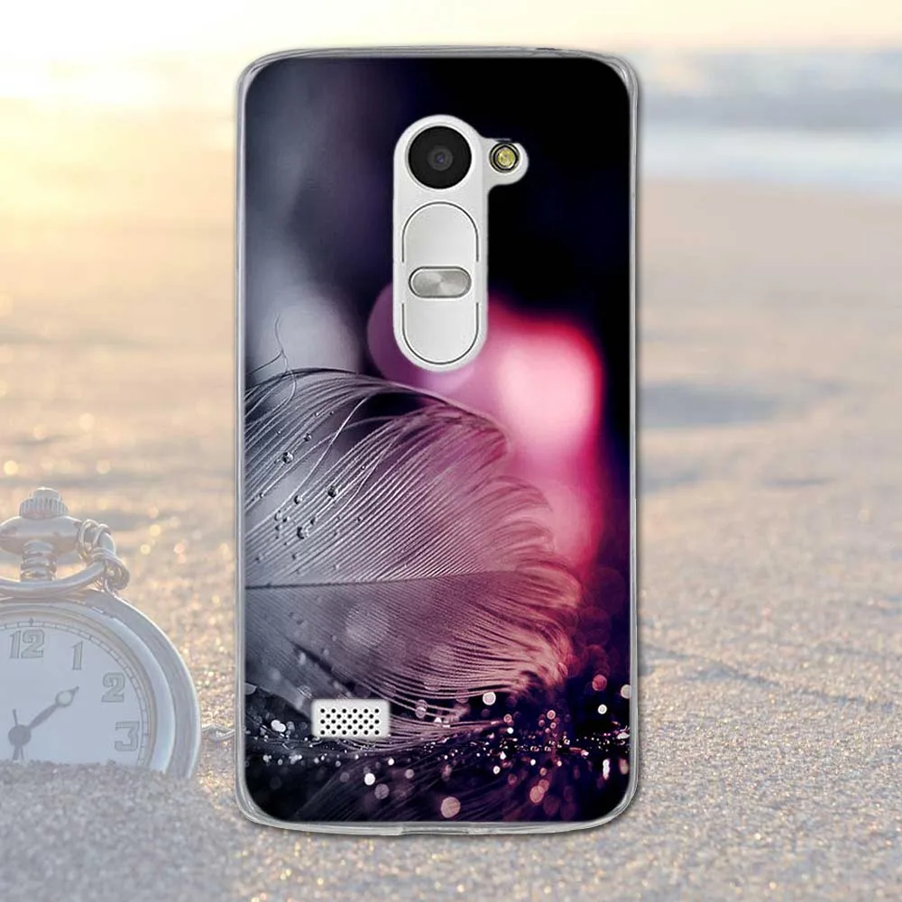 Чехол для телефона Fundas, чехол для LG Leon 4G LTE H324 H320 H340N C50 C40, Мягкий ТПУ силиконовый чехол с цветами для LG Leon 4G LTE
