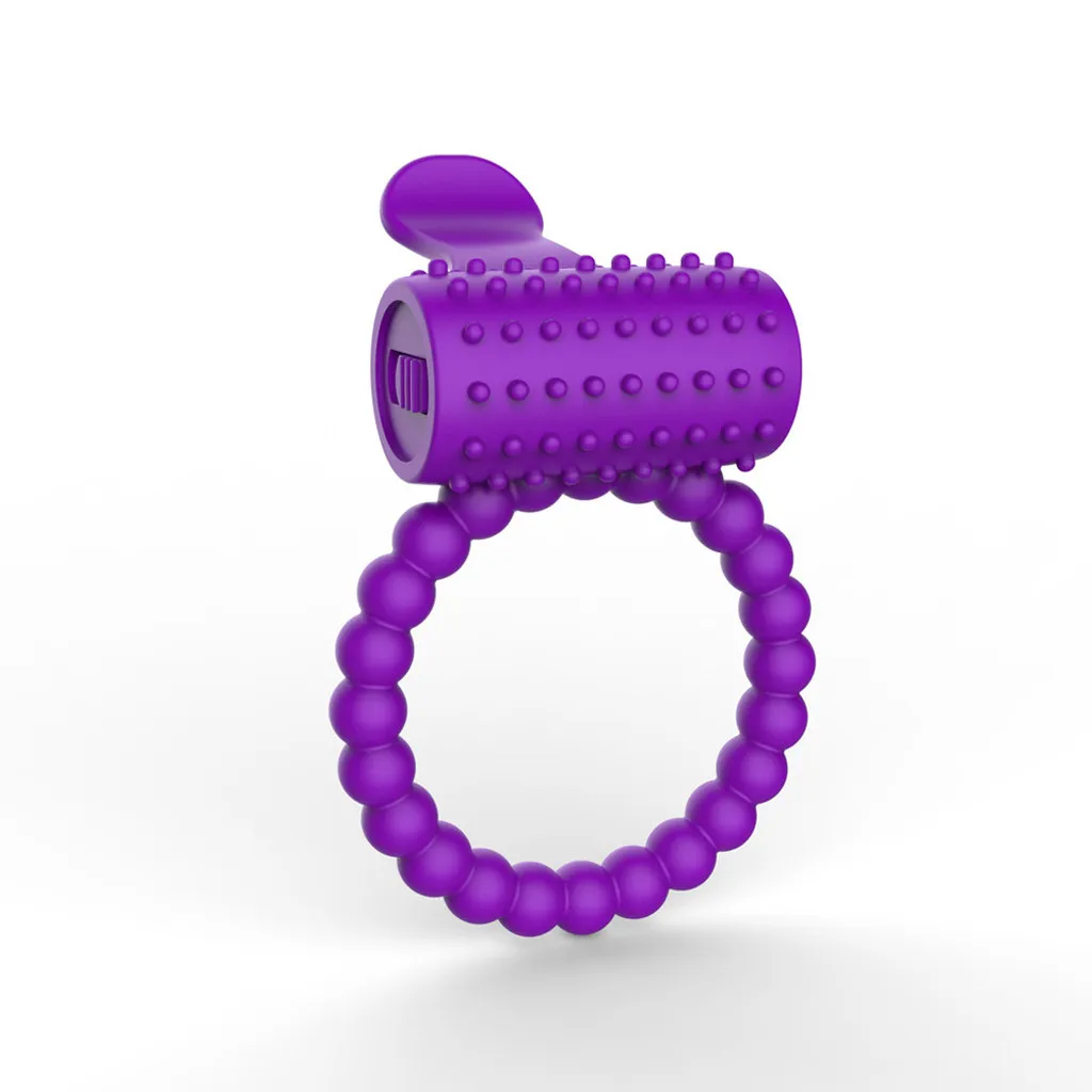 Вибрирующее кольцо для полового члена взрослые секс игрушки мужчин пар Кольца