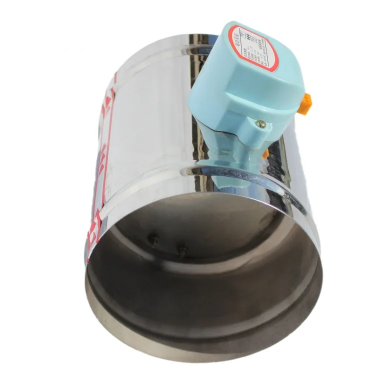 Воздушная Демпферная заслонка из нержавеющей стали 150 мм Электрический