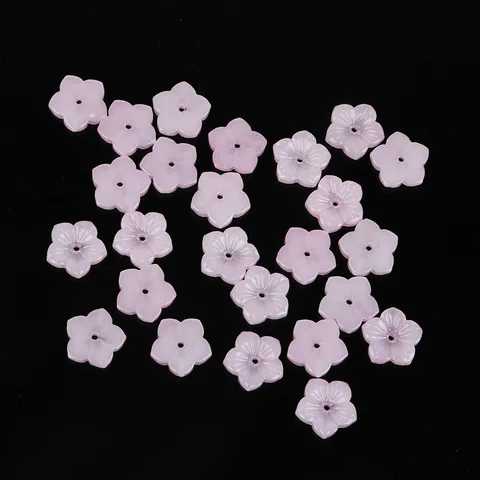 Чешские стеклянные бусины Celadon 13x13 мм 5 шт.