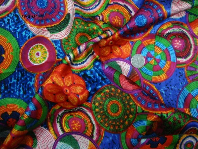 100% чистый шелковицы мягкий сатин фиброин шелка Цзоу круг шарф юбка пошив