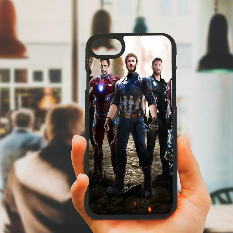 Fashion Avengers Infinity War Mobile Phone Cases Hard PC Cover For iphone 8 7 6 6S Plus X 5S 5C 5 SE 4 4S iPod Touch Shell |