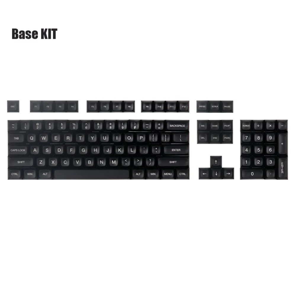 TEX ADA keycaps база/дополнение/пленка Новинка для GK64 TADA68 HHKB cherry mx механическая клавиатура