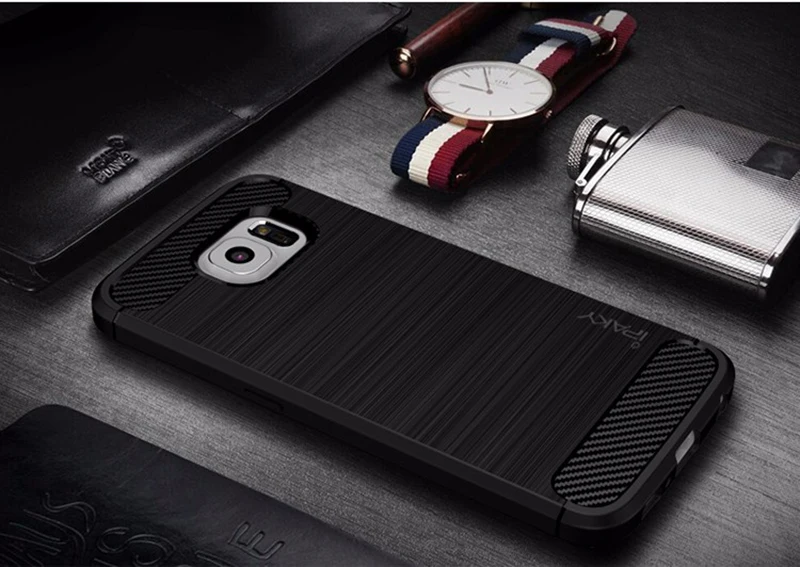 Чехол iPaky силиконовый чехол на samsung Galaxy S6 S7 край S8 S9 S10 Plus/iPhone 6 S, 7, 8, 9, 10, S8plus S9plus S10Plus 4/6 64/128/256 ГБ