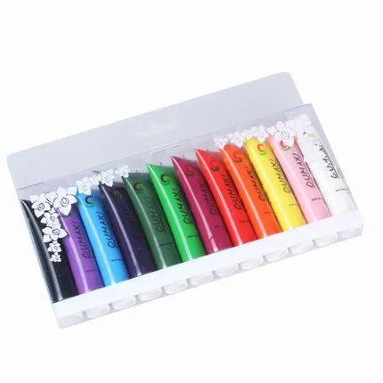 ATT-112 Professional 12 Colours 3D Manicures Set Nail Art Paint Brush Pen Pallet Tool Acrylic Kit Sets Free Shipping | Красота и