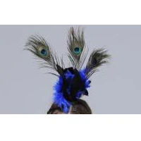 only hearwear Платье принцессы павлина для костюмированной вечеринки; юбка для подиума для девочек; детская одежда для выступлений; платье-пачка с большим хвостом; подарок на день рождения - Цвет: only hearwear