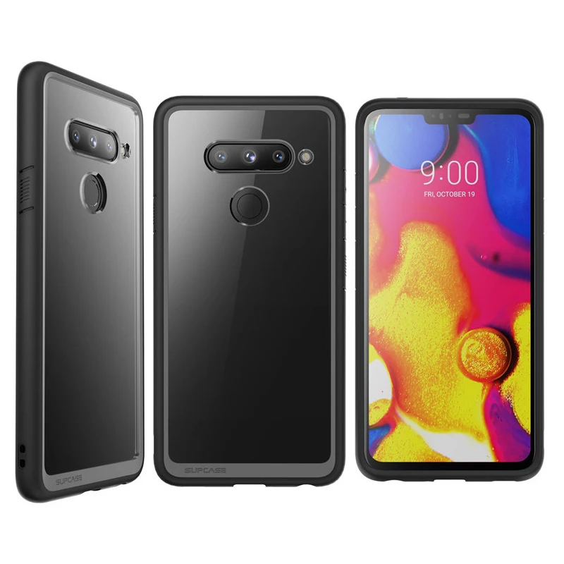 For LG V40 ThinQ Case SUPCASE UB Style Premium Hybrid Protective TPU Bumper+ Clear Back Cover Case For LG V40 Caso