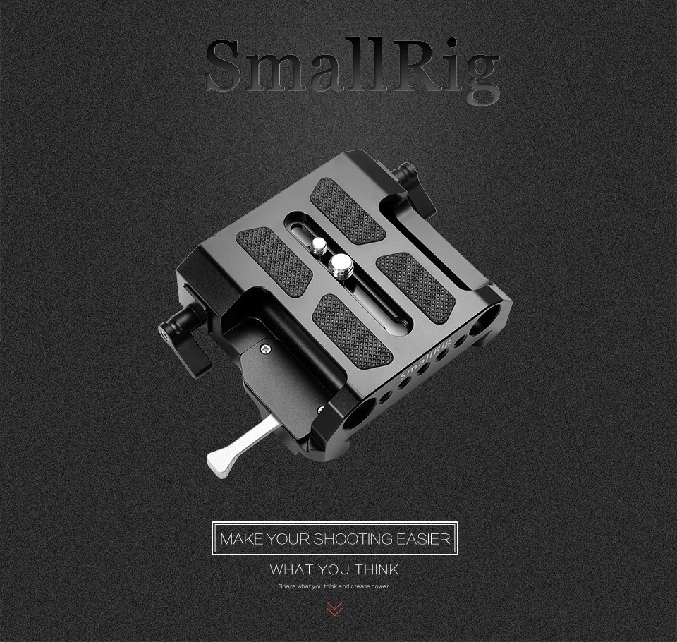 SmallRig камера Quick Release Plate standard ARRI Explorer мостовая пластина с 15 мм LWS зажимы для видеосъемки-1642