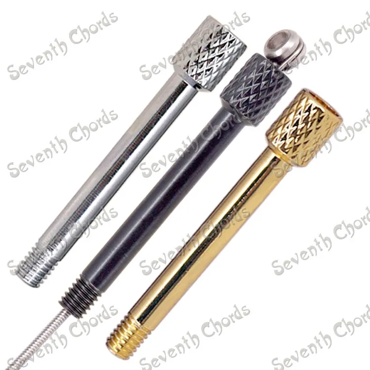 6 шт. латунные электрогитары с тремоло Бридж зажим для седла шнур винт/шнур через