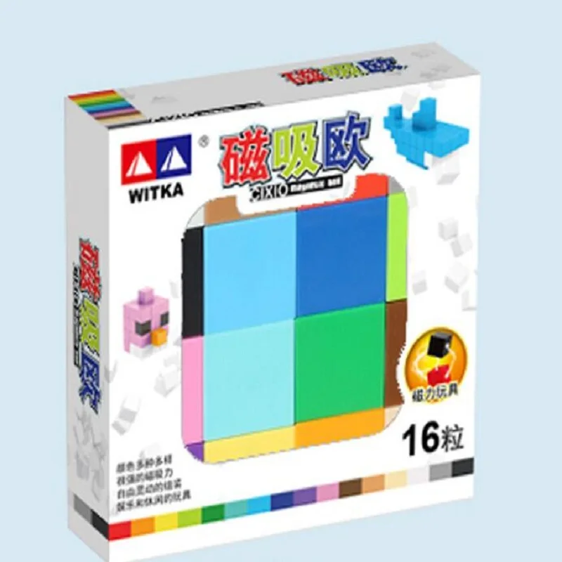 Новый 16 шт. Магнитный Magic Cube с возможностью креативного самостоятельного выбора