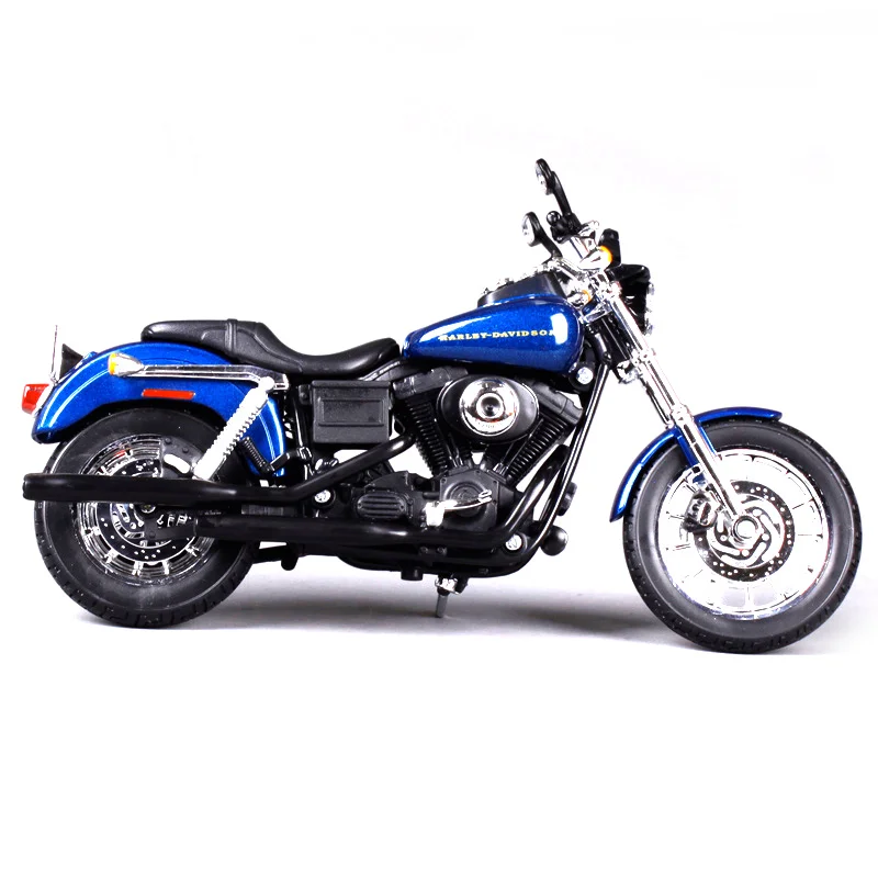 Maisto 1:12 2004 Dyna Super Glide Спорт Мотоцикл литья под давлением подарок для детский