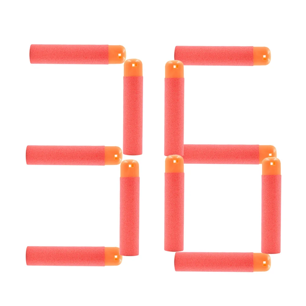 36pcs 6/12/18/24/30/36 шт/партия 9,5 см снайперская винтовка пули Дартс для Nerf Мега детское игрушечное ружье пены пополнения Дартс с большими отверстиями, кулоны А-головные пули - Цвет: 36pcs