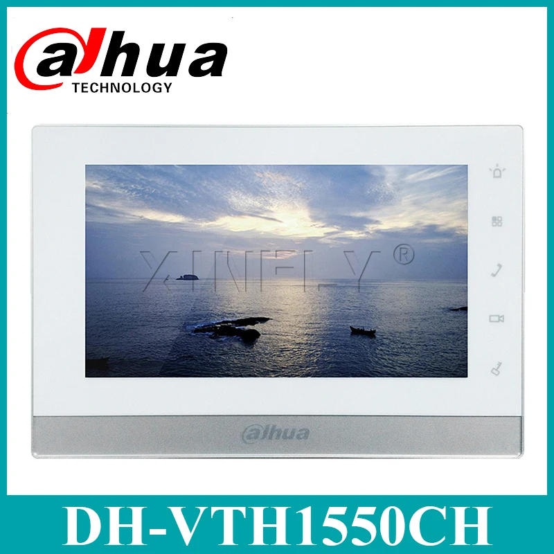 Dahua VTH1550CH IP видеодомофон английская версия 7 дюймовый внутренний сенсорный экран