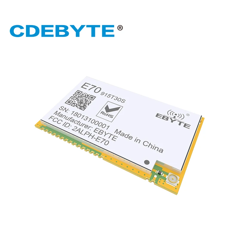 E70-915T30S непрерывная передача ARM CC1310 915 МГц 1 Вт IPX штамп антенна отверстия