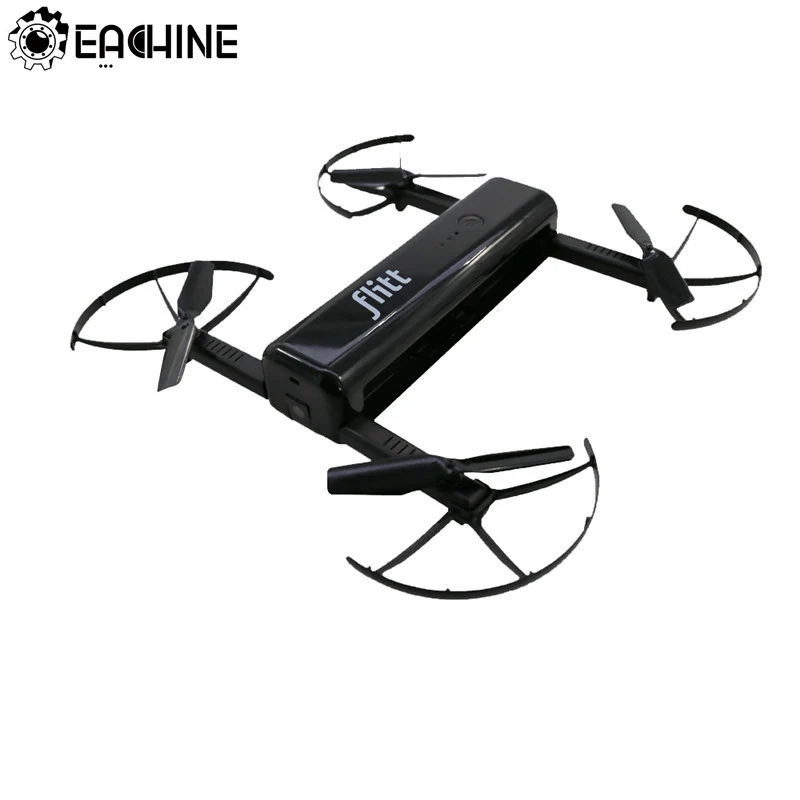 Eachine Flitt 720P wifi FPV оптическое позиционирование потока складной карманный портативный Радиоуправляемый Дрон Квадрокоптер