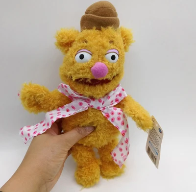 Fozzie bear 4 шт. плюшевая игрушка в виде медвежонка Кермит Лягушка барабанщик шведский шеф-повар гонзо Фоззи Медведь - Цвет: Fozzie bear