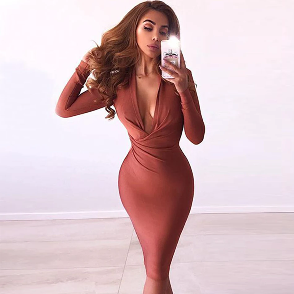 Seamyla новинка 2019 Бандажное платье Vestidos сексуальное для клуба бодикон