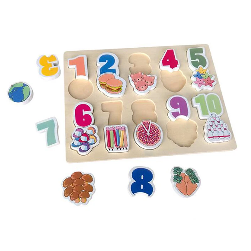 Детские развивающие Игрушки для раннего возраста пазлы из мультфильма цифровые