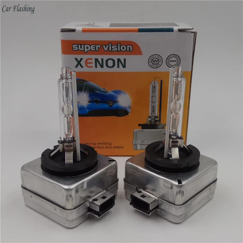 Ксеноновые лампы HID 1 пара для автомобильных фар D1S D1R D2S D2R D3S D3R D4S D4R ксеноновая