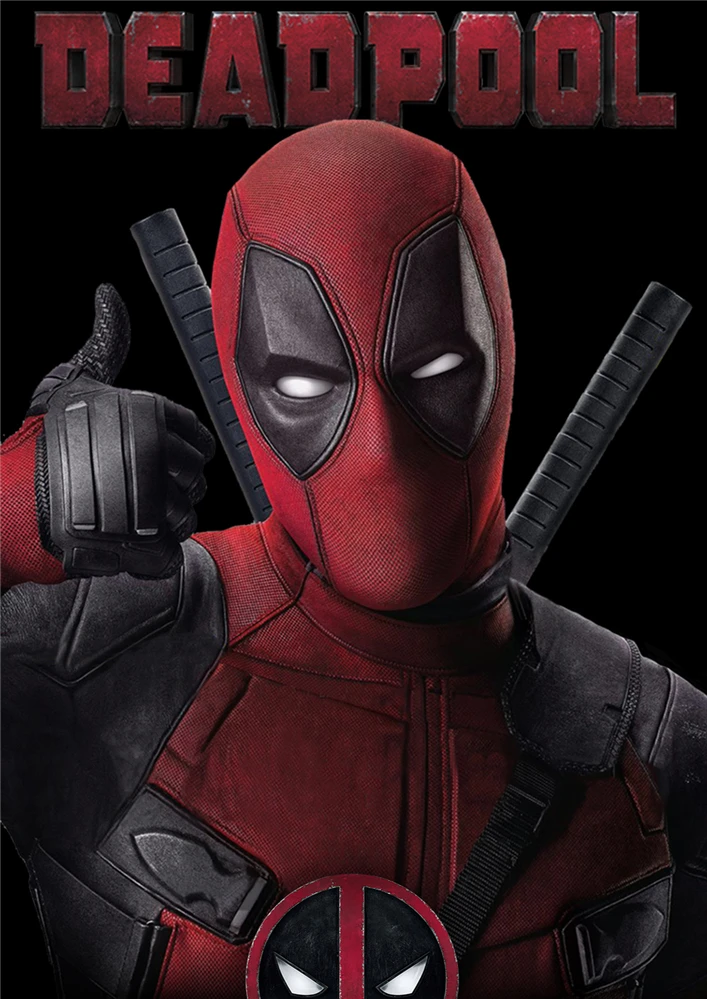 Стикер на стену Deadpool высокого качества украшение для дома|stickers home decor|wall stickers