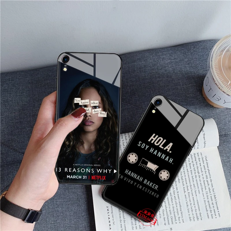 YIMAOC 13 причин почему новый дизайн стеклянный чехол для телефона Apple iPhone XR X XS Max 6 6S 7 8