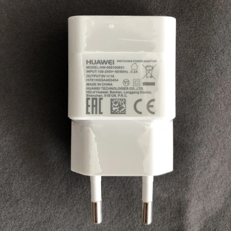 Оригинальное зарядное устройство huawei 5 V/1A V/2A 9 V/4.5A Out Put 240 100 V EU US Plug Adapter для