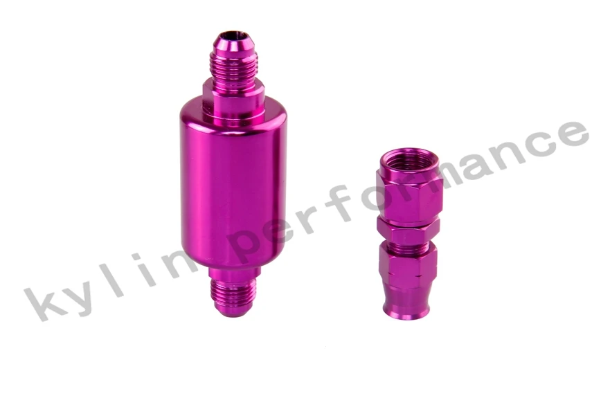 KYLLIN STORE - Tucked Fuel line fittings Kit -Inline Filter for Honda Civlc 96-00 EK PURPLE | Автомобили и мотоциклы