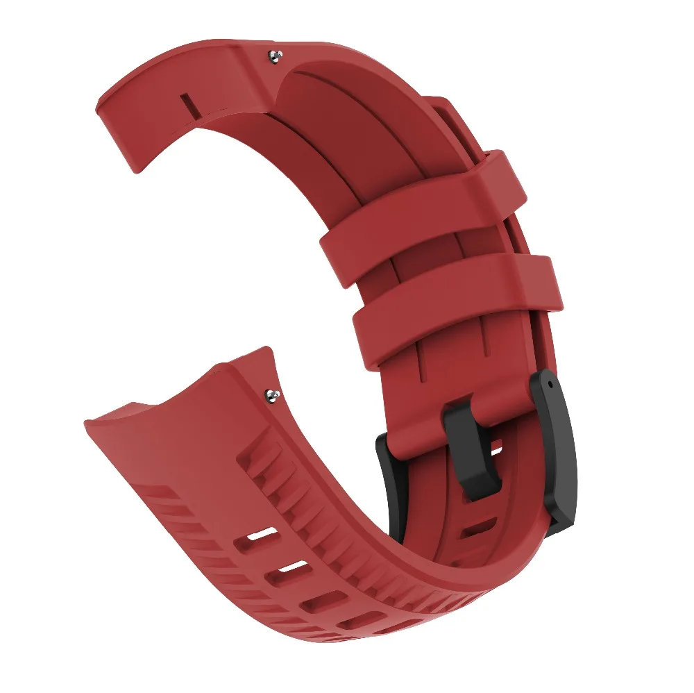Абсолютно высококачественный силиконовый ремешок для часов Suunto 9/9 Brao/Spartan sport baro, сменный ремешок для часов, аксессуары