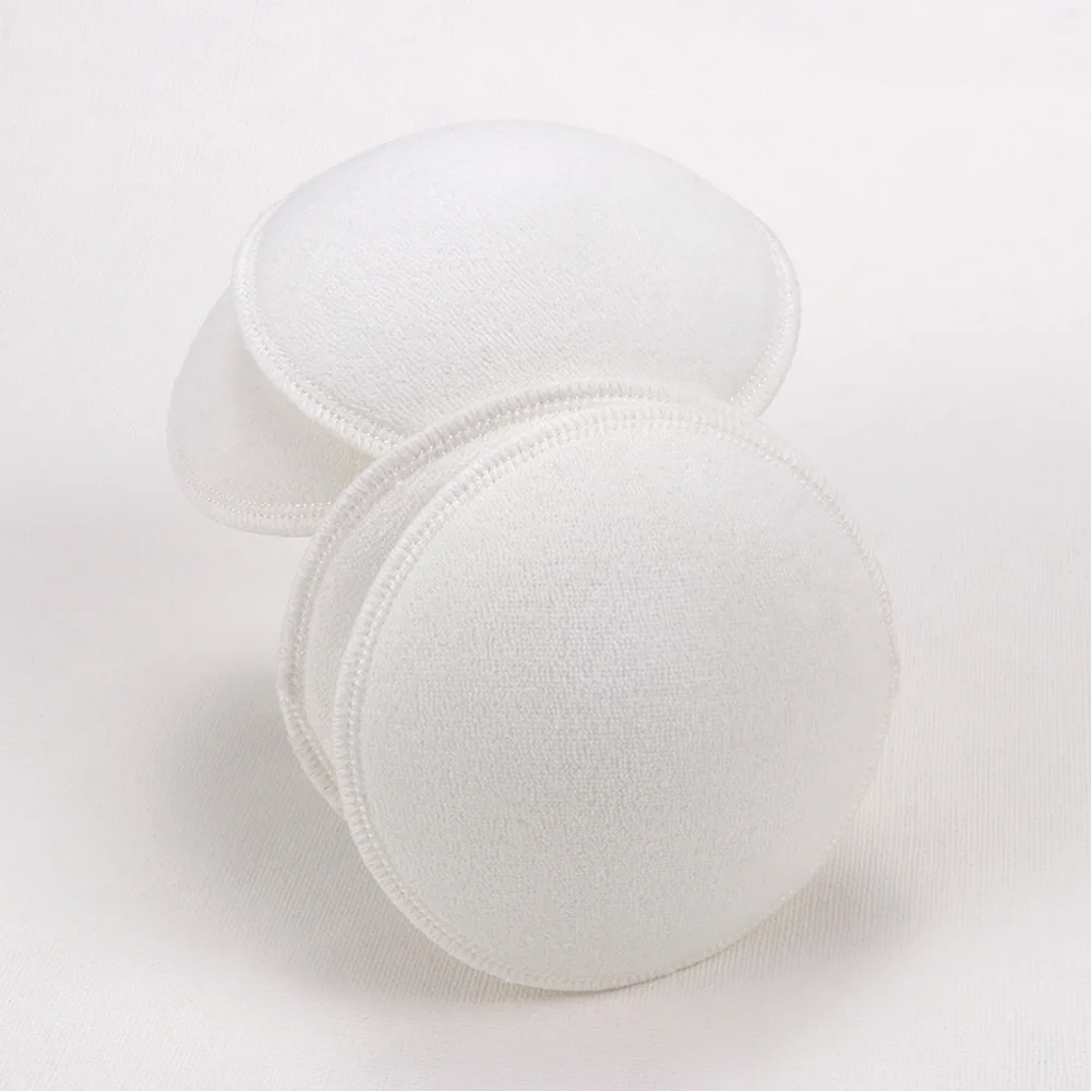 4PCS Baby Feeding Breast Pad Washable Anti-overflow Pads Maternity Nursing Soft Absorbent Reusable | Мать и ребенок