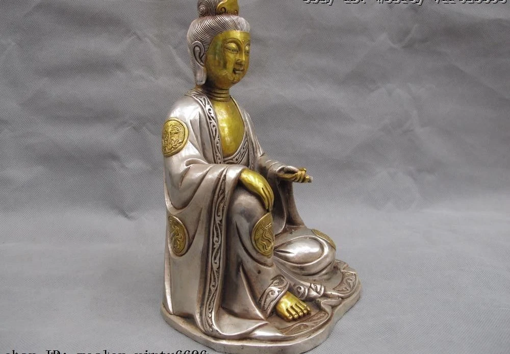 Тибетский буддизм белый Бронзовый Серебристый восемь сокровища freedom kwan yin